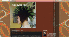 Desktop Screenshot of knittinglady28.blogspot.com