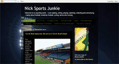 Desktop Screenshot of nick-sportsjunkie.blogspot.com