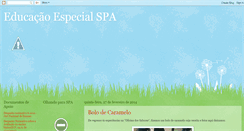 Desktop Screenshot of especialspa.blogspot.com