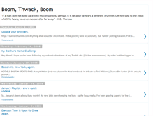 Tablet Screenshot of boomthwackboom.blogspot.com