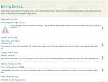 Tablet Screenshot of beingdirect.blogspot.com