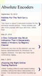 Mobile Screenshot of absolute-encoders.blogspot.com