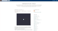 Desktop Screenshot of croquisenvrac.blogspot.com