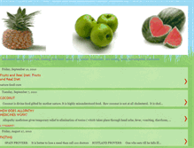 Tablet Screenshot of nature-food-cure.blogspot.com