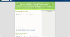 Desktop Screenshot of cursosycarreras.blogspot.com