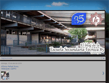 Tablet Screenshot of escuelasecundariatecnica85.blogspot.com