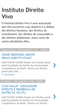 Mobile Screenshot of direitovivo.blogspot.com