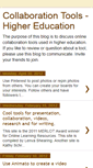 Mobile Screenshot of collaborationtoolshighereducation.blogspot.com