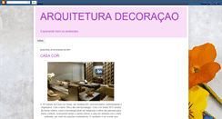 Desktop Screenshot of decorartitetura.blogspot.com