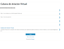 Tablet Screenshot of cubanadeaviacionvirtual.blogspot.com