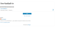 Tablet Screenshot of live-football-247.blogspot.com