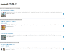 Tablet Screenshot of mamascoraje.blogspot.com