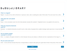 Tablet Screenshot of bubblelibrary.blogspot.com