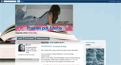 Desktop Screenshot of paixaolivros.blogspot.com