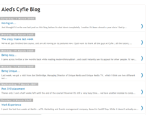 Tablet Screenshot of aledscyfle.blogspot.com