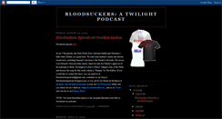 Desktop Screenshot of bloodsuckerspodcast.blogspot.com