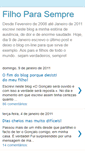 Mobile Screenshot of filhoparasempre.blogspot.com