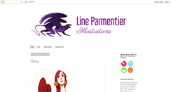 Desktop Screenshot of lineparmentier.blogspot.com