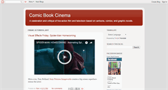 Desktop Screenshot of comicbookcinema.blogspot.com