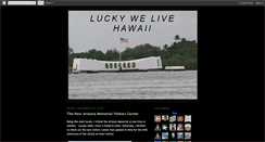 Desktop Screenshot of luckywelivehawaii.blogspot.com