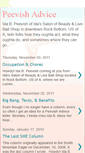 Mobile Screenshot of peevishadvice.blogspot.com