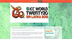 Desktop Screenshot of cricketbh.blogspot.com