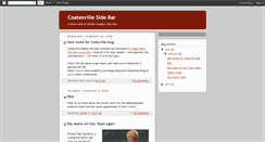 Desktop Screenshot of coatesvillesidebar.blogspot.com