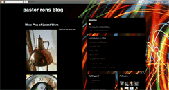 Desktop Screenshot of pastorrons.blogspot.com