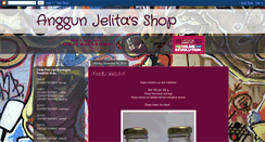 Desktop Screenshot of anggunjelitashop.blogspot.com