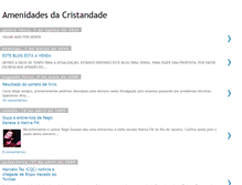 Tablet Screenshot of amenidadesdacristandade.blogspot.com