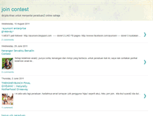 Tablet Screenshot of joincontestt.blogspot.com