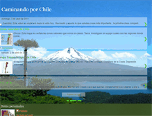 Tablet Screenshot of caminandoporchile.blogspot.com