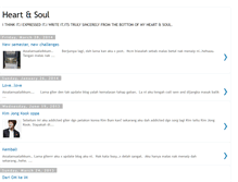 Tablet Screenshot of heartsoulofmine.blogspot.com