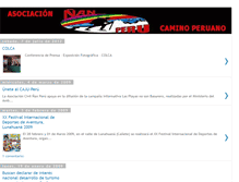 Tablet Screenshot of caminoperuano.blogspot.com