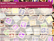 Tablet Screenshot of bustinoutbabies.blogspot.com