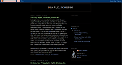 Desktop Screenshot of dimplescorpio.blogspot.com