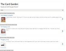 Tablet Screenshot of cardgarden.blogspot.com