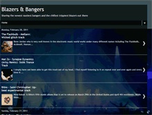 Tablet Screenshot of bangermusic.blogspot.com