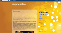 Desktop Screenshot of angelesalsol.blogspot.com