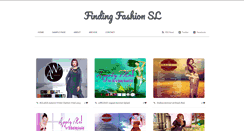 Desktop Screenshot of findingfashionsl.blogspot.com