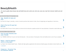 Tablet Screenshot of beautyhealth4u.blogspot.com
