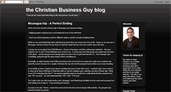 Desktop Screenshot of christianbusinessguy.blogspot.com