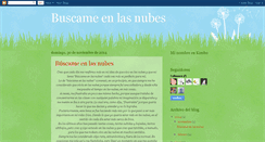 Desktop Screenshot of buscameenlasnubes.blogspot.com