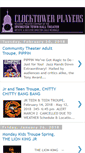 Mobile Screenshot of clocktowerplayers.blogspot.com