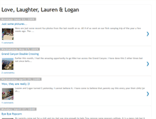 Tablet Screenshot of laurenandlogan.blogspot.com