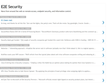 Tablet Screenshot of e2esecurity.blogspot.com