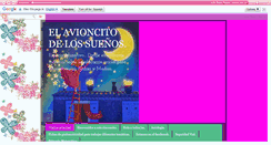 Desktop Screenshot of elavioncitodelosuenos.blogspot.com