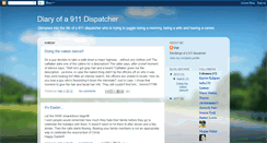 Desktop Screenshot of diaryofa911dispatcher.blogspot.com