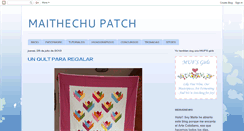 Desktop Screenshot of maithechu.blogspot.com