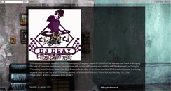 Desktop Screenshot of djdray-entertainment.blogspot.com